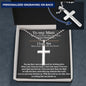 Personalized Cross Necklace