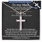 Personalized Cross Necklace