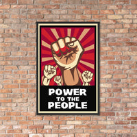 Load image into Gallery viewer, Power T.T.P Framed Poster
