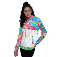 Load image into Gallery viewer, Bloom Bomber Jacket
