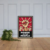 Load image into Gallery viewer, Power T.T.P Framed Poster
