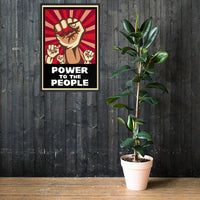 Load image into Gallery viewer, Power T.T.P Framed Poster
