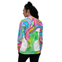Load image into Gallery viewer, Bloom Bomber Jacket
