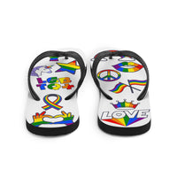 Load image into Gallery viewer, Pride Flip-Flops
