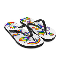 Load image into Gallery viewer, Pride Flip-Flops
