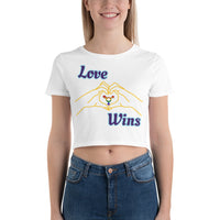 Load image into Gallery viewer, Love Wins Crop Top
